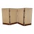 Barbara Barry for Baker / McGuire Ivory Grasscloth Curtin Call Screen/Room Divider For Sale