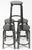 Arper Alvar Aalto Artek Counter Stool 64 Black Birch Total of 5 For Sale - Image 4 of 6