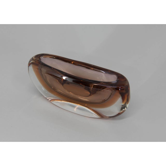 Glass Art Glass Vase by Jaroslav Svoboda, 1980 For Sale - Image 7 of 8