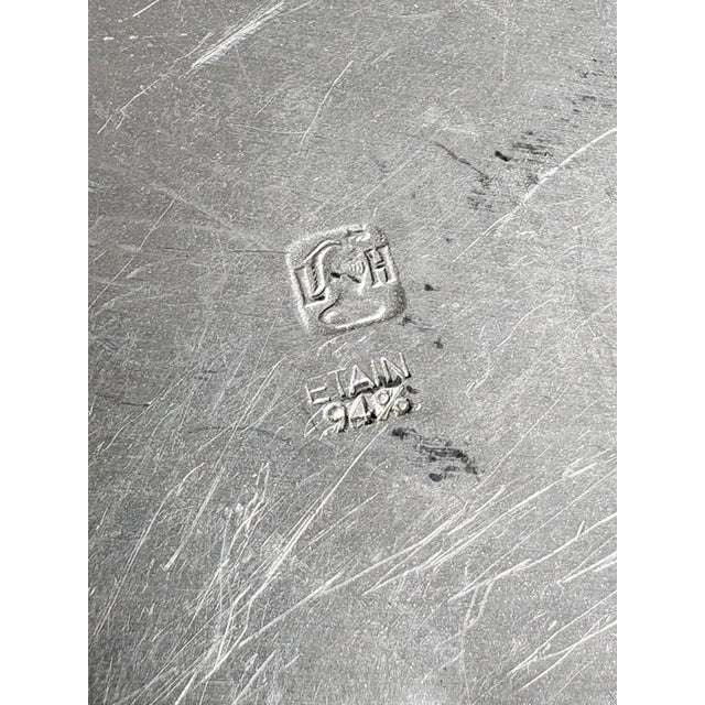 Gold Decorative Aluminium Box, France, 1970s For Sale - Image 8 of 14