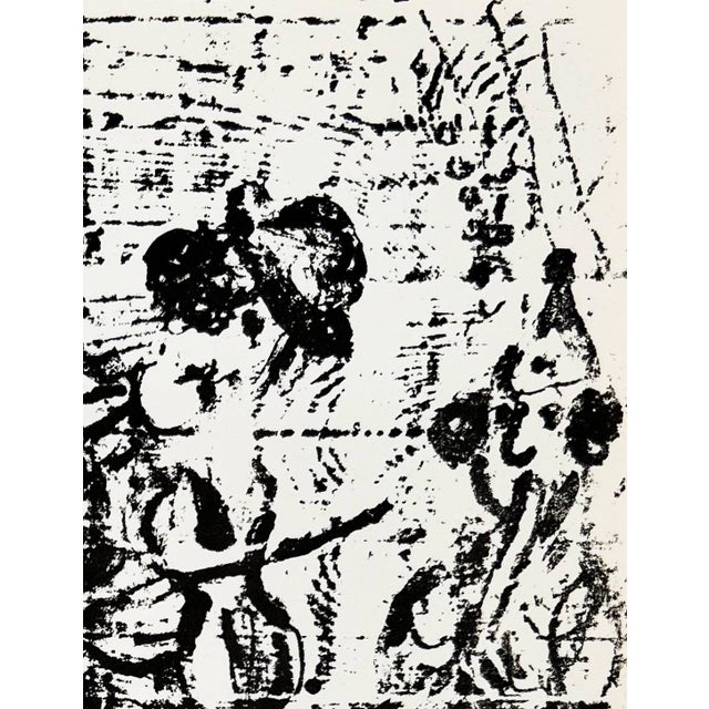 Marc Chagall, The Wandering Musicians, 1960, Lithograph, in Flawless conditions. Designed 1960 to 1969