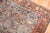 Blue Early 20th Century Blue Square Sarouk Farahan Small Rug - 3'11" x 4'3" For Sale - Image 8 of 9