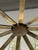 1950s Vintage Chandelier in Brass and Etched Glass, 1950s For Sale - Image 5 of 6