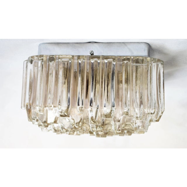 Small Vintage Ceiling or Wall Lamp from Hoffmeister For Sale - Image 6 of 6