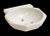 White ceramic imported sponge dish. Surface mount. The manufacturer and exact date of creation are unknown. The dimensions...