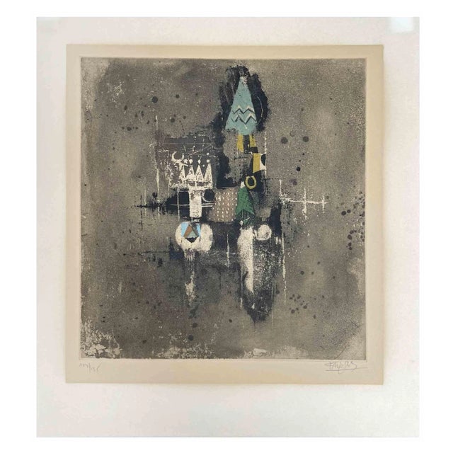 Johnny Friedlaender, Untitled, Etching, 1970s For Sale