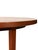 Wood Scandinavian Round Dining Table in Streaked Teak, 1960s For Sale - Image 7 of 9