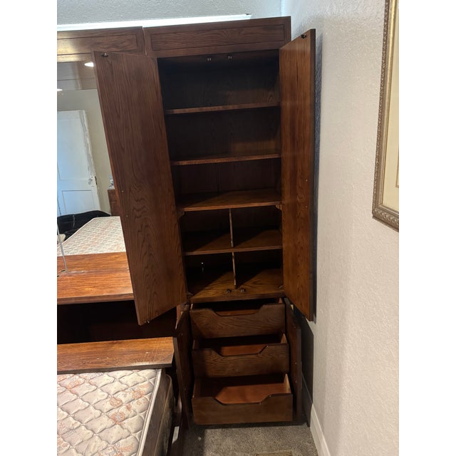 1960s Henredon Campaign Style Bedroom Set For Sale - Image 11 of 11