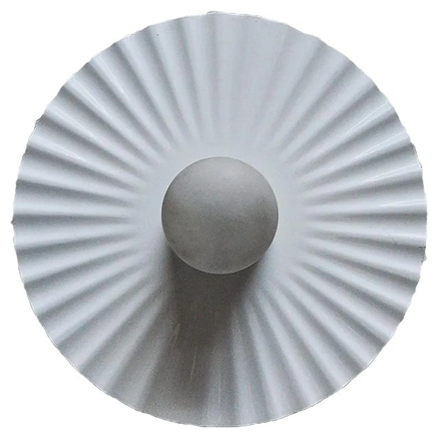 Plissé Wall Light by Achille Castiglioni for Flos, 1986 For Sale