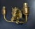 Bronze Maison Baguès 2 Arm Horse Head Sconces Wall Lights French Neoclassical 1950 Pair For Sale - Image 8 of 13
