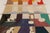 Handwoven in natural silk and cotton, this 7x4 contemporary Ghanaian tapestry is a sophisticated masterpiece in Rug &...