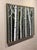 Contemporary Revelry by Thane Gorek | Oil on canvas Depiction of white birch trees in a colorful forest. For Sale - Image 3 of 5