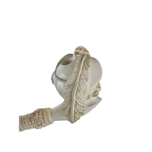 A large and finely carved meerschaum pipe, dating to circa 1880 and presented in its original fitted case. The bowl is...