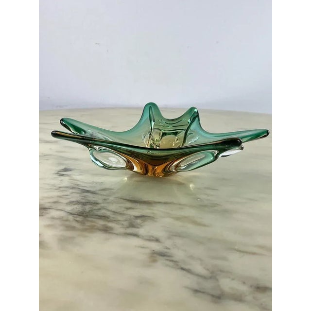 Mid-Century Murano Glass Bowl, 1960s For Sale - Image 4 of 9