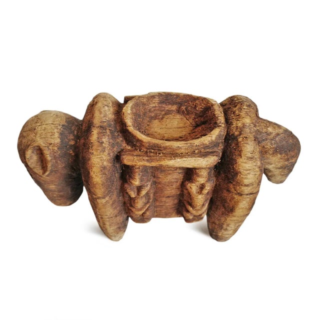 Early 20th Century Old Dogon Animal Offering Bowl For Sale - Image 4 of 12