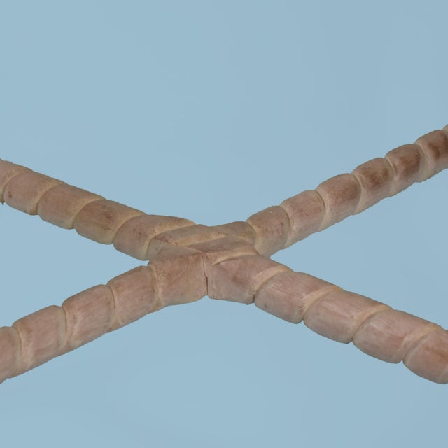 Mid 20th Century Knotted Rope Dining Table For Sale - Image 5 of 5