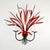Metal Large Wall Lamps in the style of Hans Kögl for Maison Baguès, 1960s, Set of 2 For Sale - Image 7 of 18