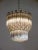Large Clear Murano Glass Quadriedri Model Elena Ceiling Lamp in the Style of Venini, 1980s For Sale - Image 6 of 13