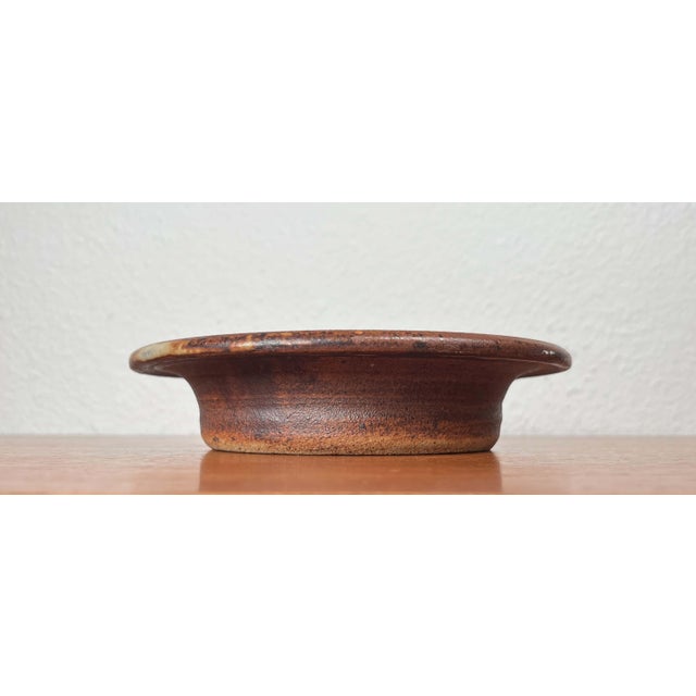 Mid-Century Modern Danish Studio Pottery Bowl from Visby, Denmark, 1960s, in Very Good conditions. Designed 1960 to 1969...