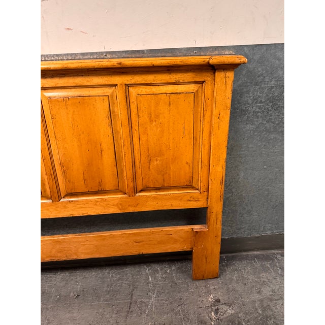 Queen Size Bausman & Company Country English Headboard For Sale - Image 9 of 12