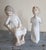 Antique White Two Vintage Lladro Figurines For Sale - Image 8 of 10