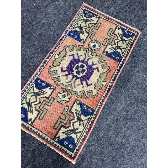Early 21st Century Turkish Yastik Rug 1'6" x 2'11" For Sale - Image 5 of 5