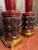 Italian 1920's Italian Blown Red Glass Table Lamps - a Pair For Sale - Image 3 of 6