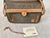 Vintage Hartmann Tweed & Leather 2-Piece Luggage Set - Garment & Companion Bag Excellent Condition For Sale - Image 9 of 18
