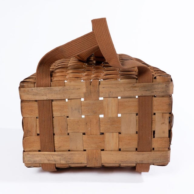 1940s Vintage Adirondack Pack Basket For Sale - Image 11 of 11