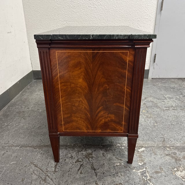 Early 21st Century Mitchel Berman Cabinetmakers Louis XVI Style Commode For Sale - Image 5 of 12