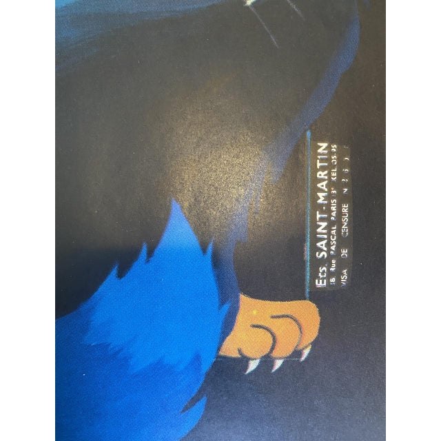 French Poster of the Cinderella Movie, 1950s For Sale - Image 9 of 11