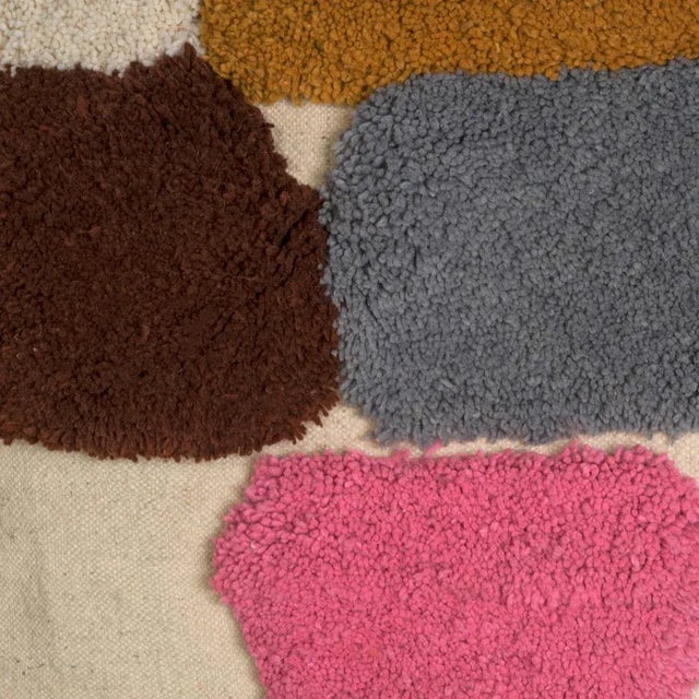 Moroccan Color Pop Rug, 1970s For Sale - Image 4 of 7