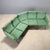 Vintage Green Corner Sofa, 1960s For Sale - Image 10 of 13