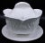 Mid-20th Century White Cabbage Pottery Tureen and Plate Set For Sale - Image 11 of 13