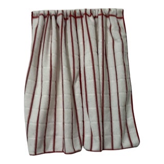 Set of 2 Upcycled Curtains Pair 15 Wide X 23 Length Handmade For Sale