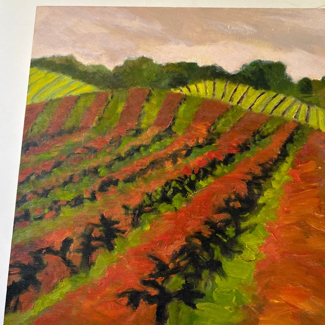 Early 21st Century Original Oil on Board Painting by Susan Landor Keegin For Sale - Image 5 of 11