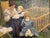 Hans Hammer (Munich 1878-1917) Mother with Children in the Garden, 1912. Oil on canvas, approx. 50 x 63.5 cm. This work...