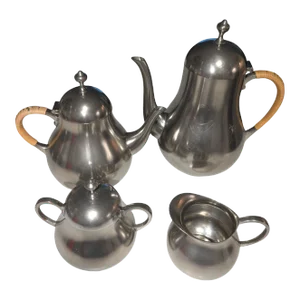 1920s Art Deco Tea and Coffee Service- 4 Pieces