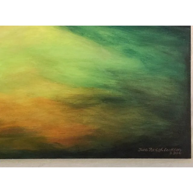 "Toward the Crest" California Landscape Painting by June Parrish Cookson For Sale - Image 4 of 6
