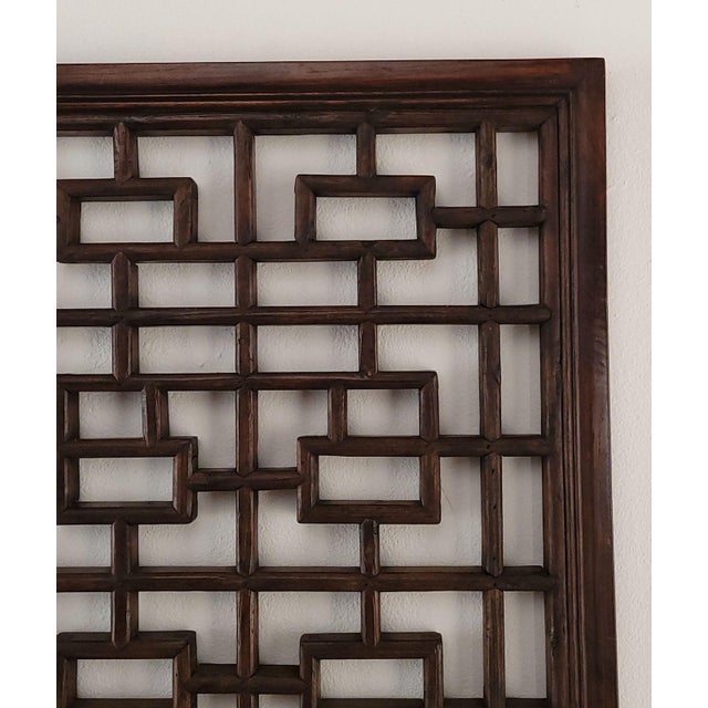 Chinese Chinese Window Panel, Circa 1900 For Sale - Image 3 of 5