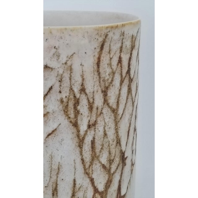 1960s Vintage Andersen Design Art Studio Ceramic Pottery Tree VaseMid