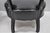 Vintage Mid Century Modern Low Black Barrel Back Lounge Club Chairs - A Pair For Sale - Image 17 of 18