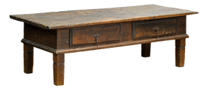 Vintage Oak Coffee Table, 1820