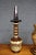 Late 20th Century Bohemian Glass Decanter and Vase Set With Horse-Drawn Carriage Scenes, Set of 3 For Sale - Image 4 of 18