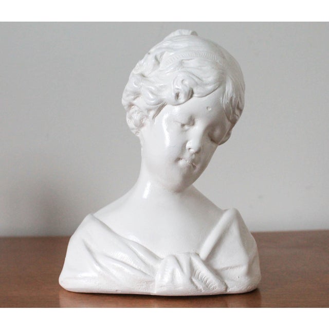 Female Plaster Bust Chairish