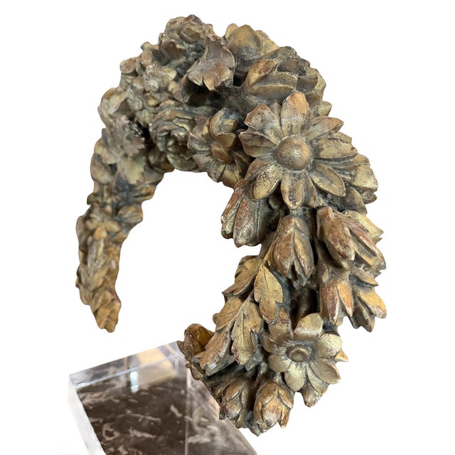 Italian Mounted Architectural Carving, Italy, Circa 1850 For Sale - Image 3 of 5