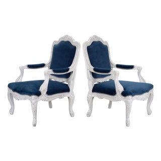 Pair of Ralph Lauren "Indian Cove Lodge Fauteuil" Armchairs For Sale