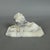 Early 20th Century Lion Paperweight in White Marble For Sale - Image 4 of 11