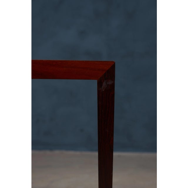 1950s Rosewood Coffee Table by Severin Hansen for Haslev Møbelsnedkeri, 1950s For Sale - Image 5 of 7