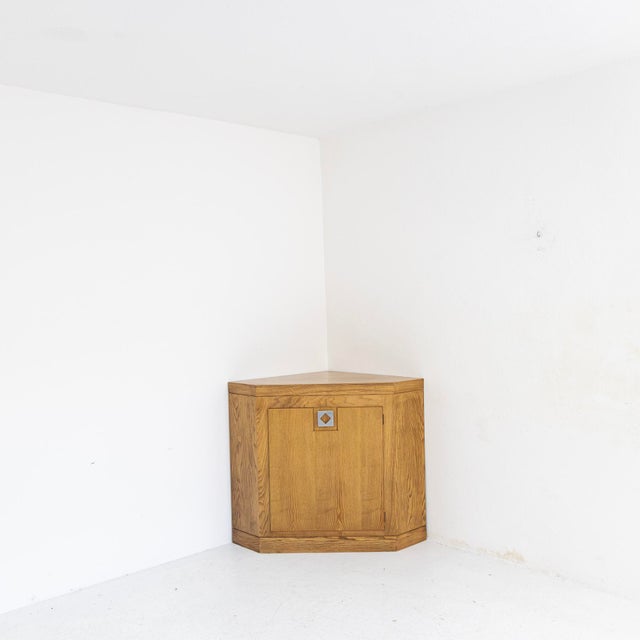 Italian Ash Corner Furniture, 1950s, Set of 2 For Sale - Image 9 of 9